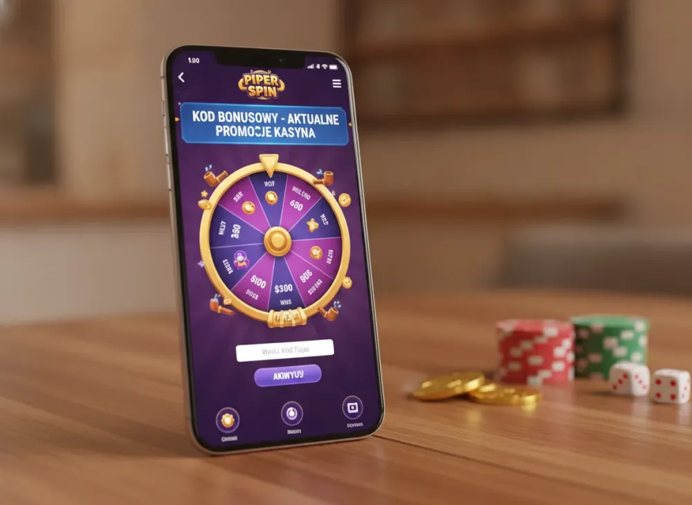 Piper spin kod bonusowy - Aktualne Promocje Kasyna
